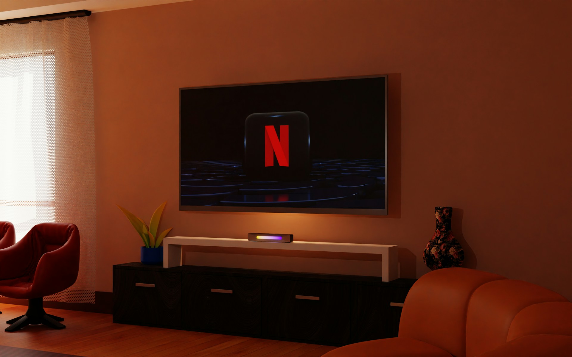 TV mit Streaming-Interface als Symbol für unnötige Abo-Kosten im Alltag