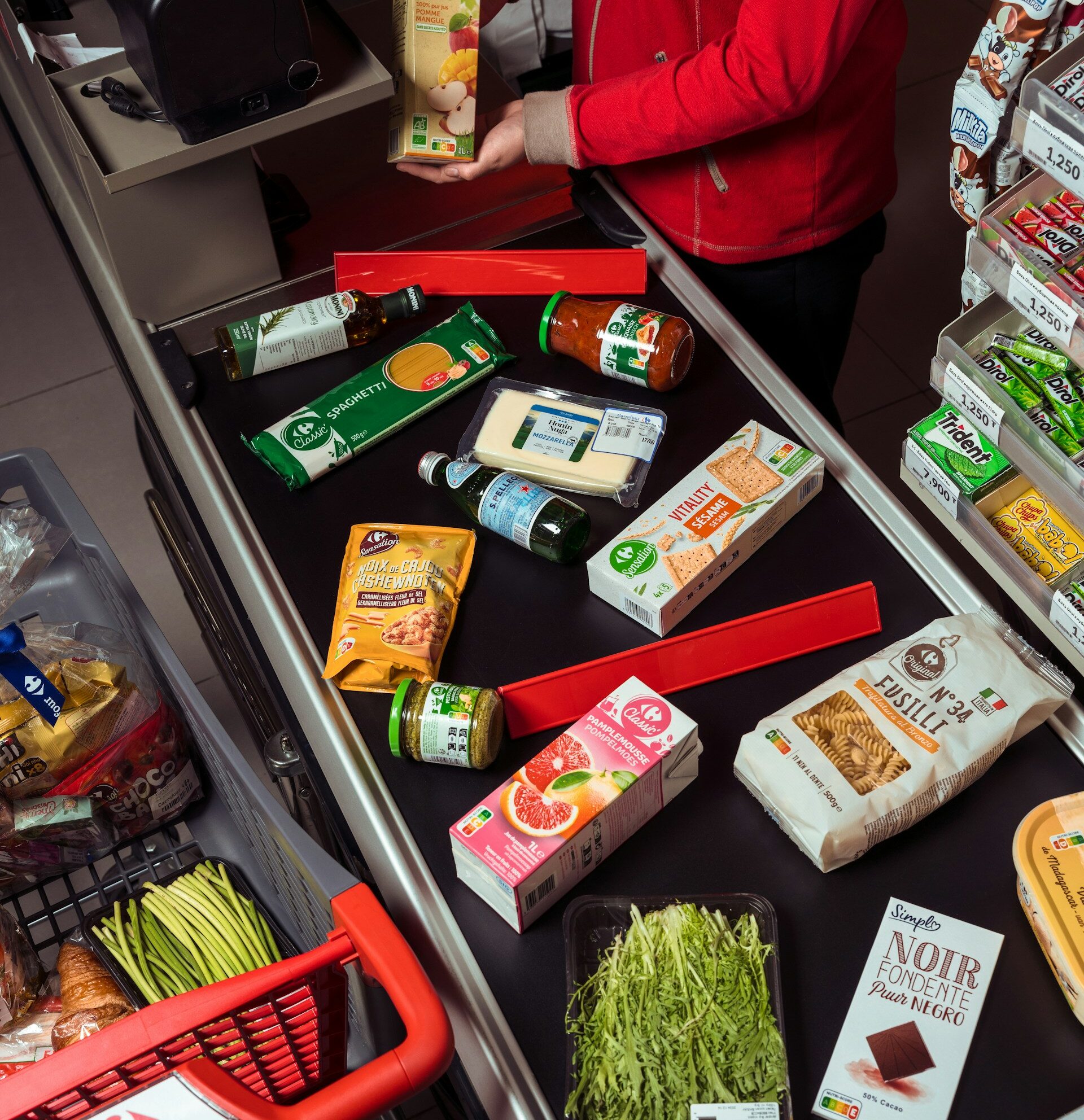 Wocheneinkauf mit wenig Geld planen